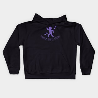 Random Dance Break Purple Kids Hoodie